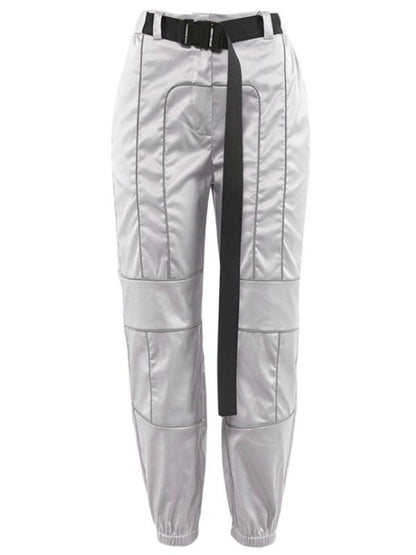 Casual Waistband Split-joint Athletic Pant