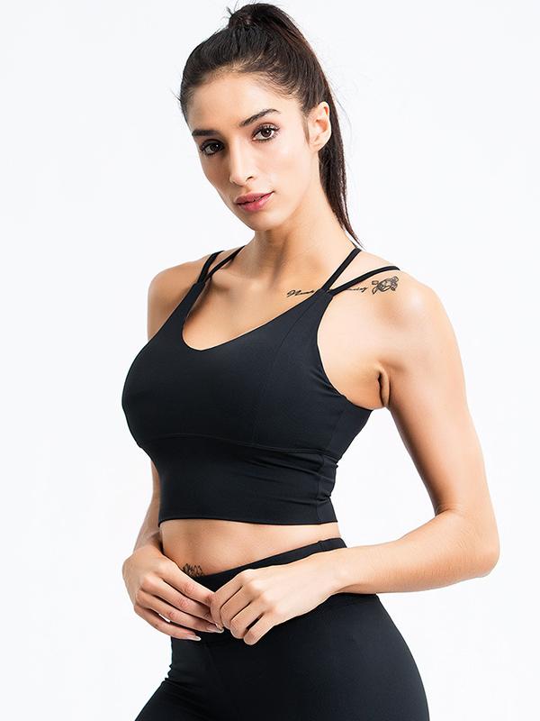 Fashion Sleeveless Quick Dry Contrast Color Sports Tank