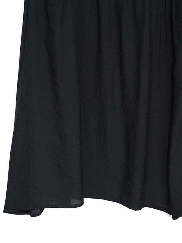 Original Solid Irregularity Sleeveless Dress