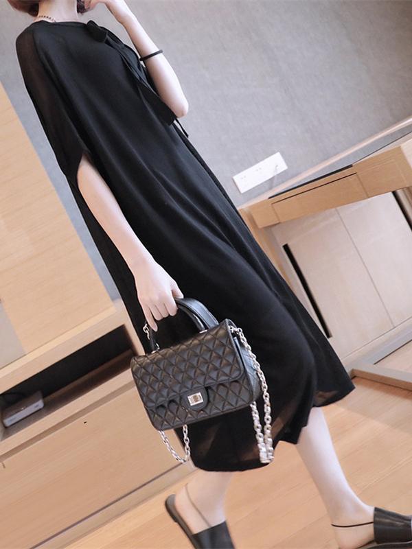 Loose Comfortable Knitting Cover-up Dress