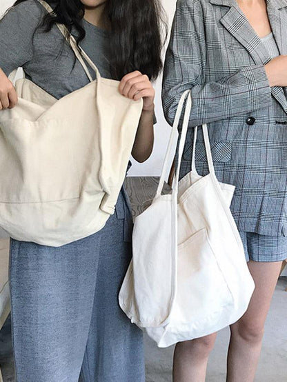 Canvas Large Shopping Bag