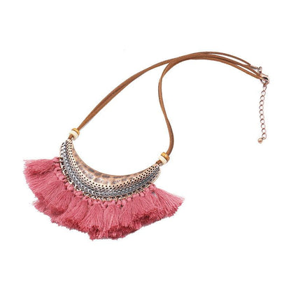 Fashion tassel Retro necklace
