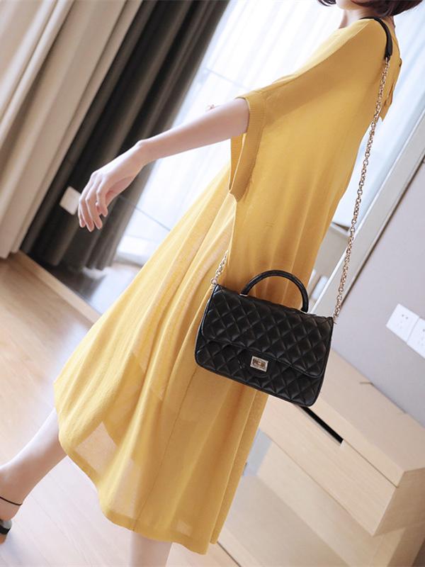Loose Comfortable Knitting Cover-up Dress