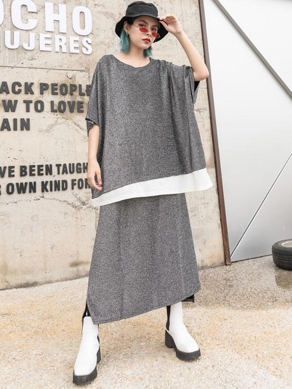 Comfortable Split-joint Skirt Suits