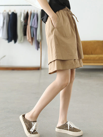 Original Irregularity Wide Leg Shorts