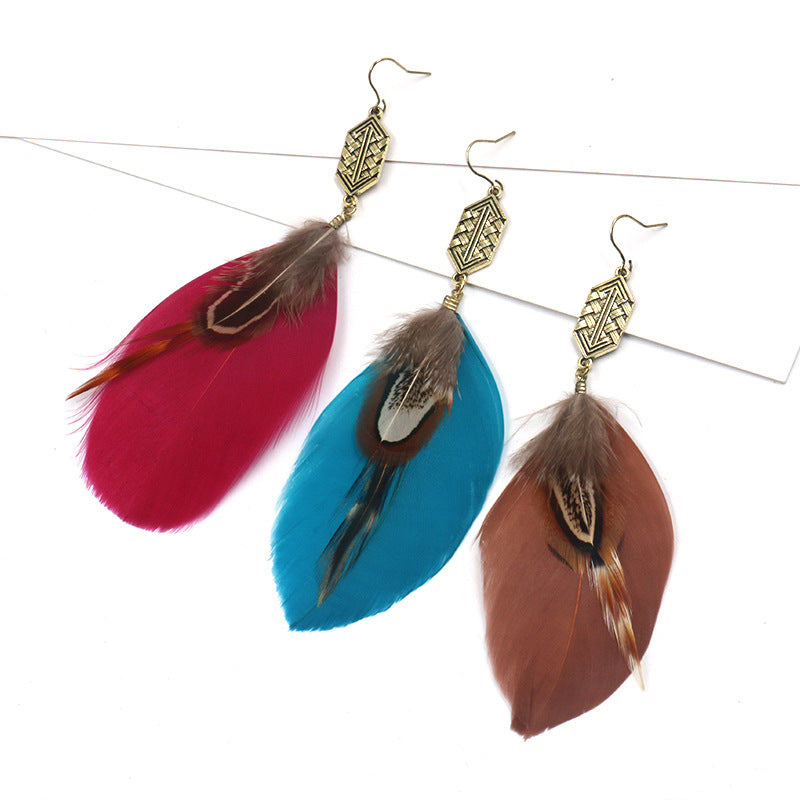 Popular Feather Bohemian Sea Drop