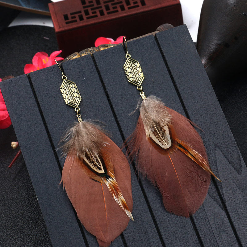 Popular Feather Bohemian Sea Drop