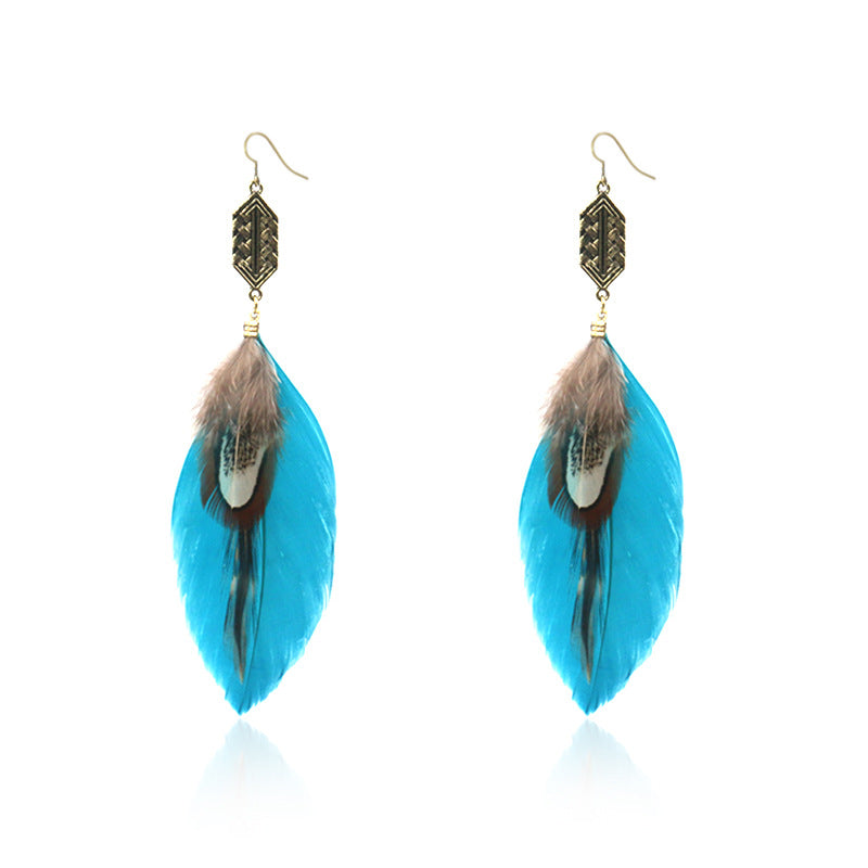 Popular Feather Bohemian Sea Drop