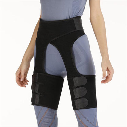 Sweat Thigh Leg Shaper Body Fat Burning Waist Belt