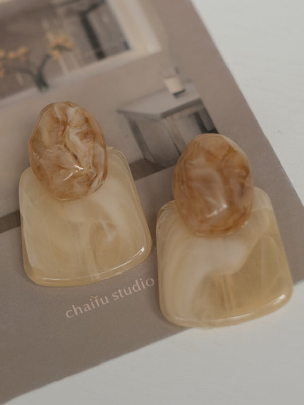 Original Chic Geometric Resin Earrings