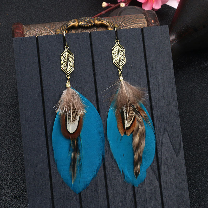 Popular Feather Bohemian Sea Drop