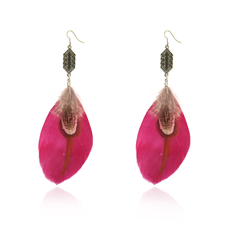 Popular Feather Bohemian Sea Drop