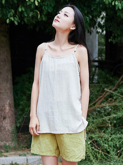 Elegant Linen Camisole