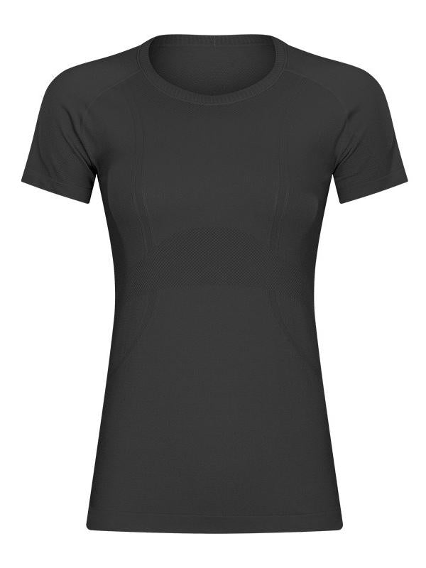 Wrap Solid Breathable Yoga Tees