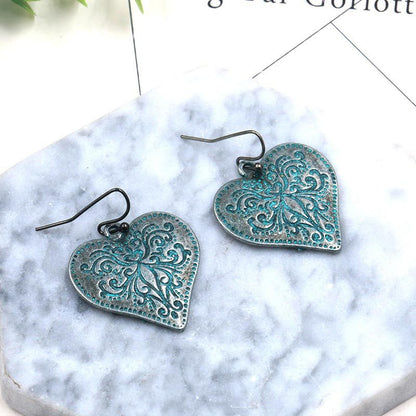 Heart alloy pendant