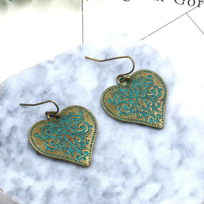 Heart alloy pendant