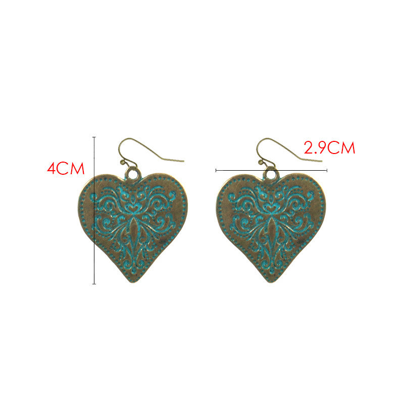 Heart alloy pendant