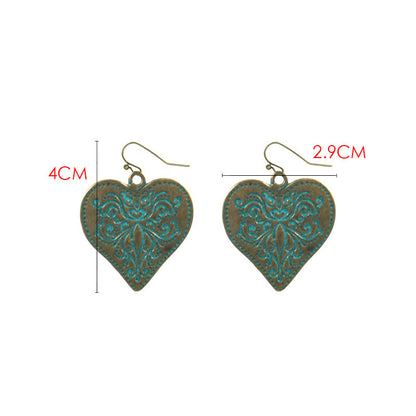 Heart alloy pendant