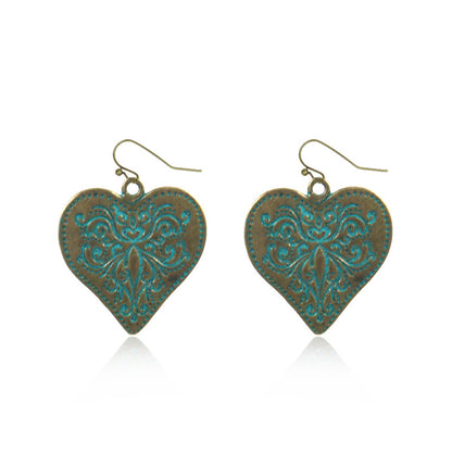 Heart alloy pendant