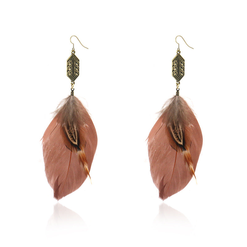 Popular Feather Bohemian Sea Drop