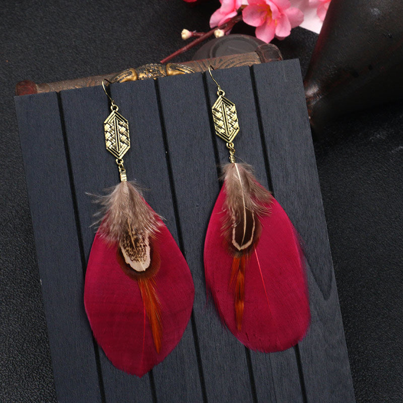 Popular Feather Bohemian Sea Drop