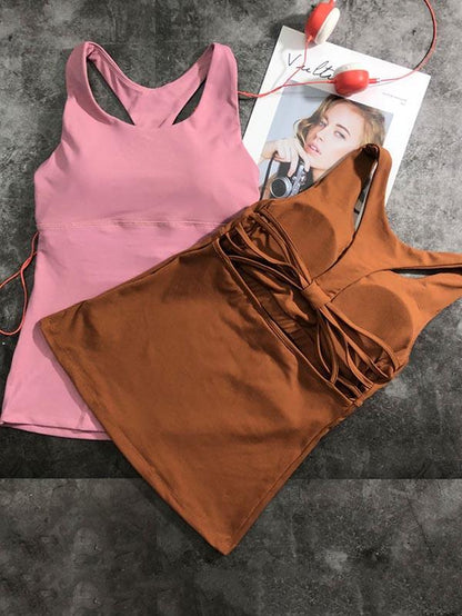 Quick-Dry Solid Sports Tank
