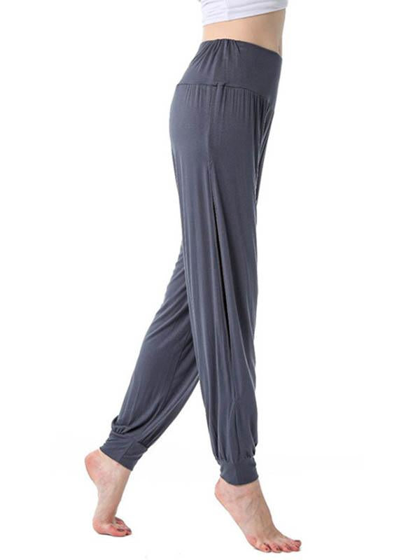 Split-Side Breathable Athletic Pants