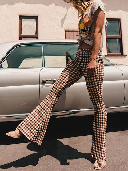 Vintage Bell-bottoms Casual Pants