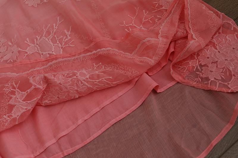 Summer Fake Two-piece Pockets Retro Dress