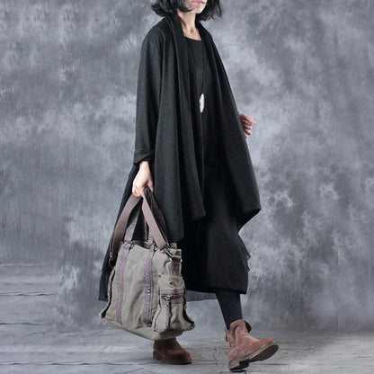 Spring Women Sleeveless Dress Long Sleeve Cardigan Coat