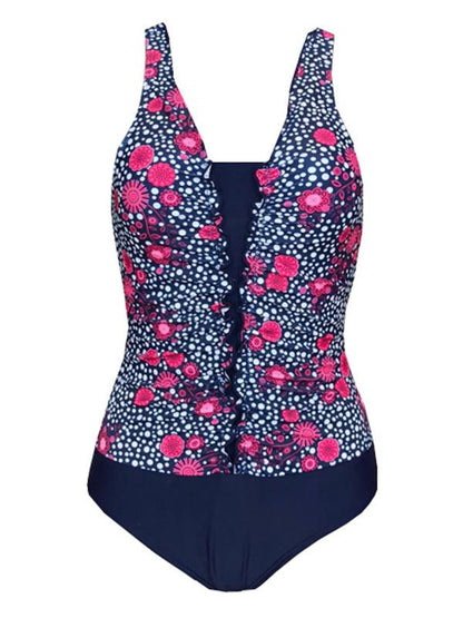 Digital Printed One-piece Swimsuit