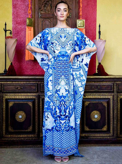 Bohemia Loose Printed Beach Cover-ups