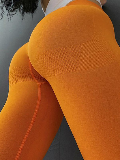 Sexy Solid Stretch Sports Leggings