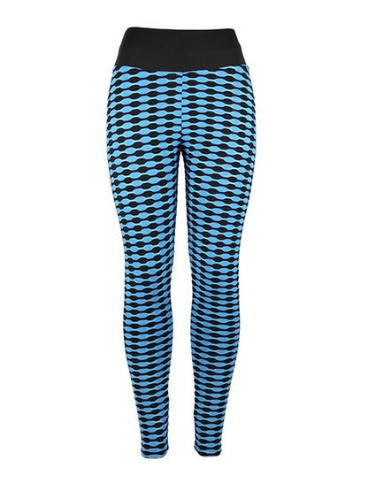 Striped High Waist Sports Leggings