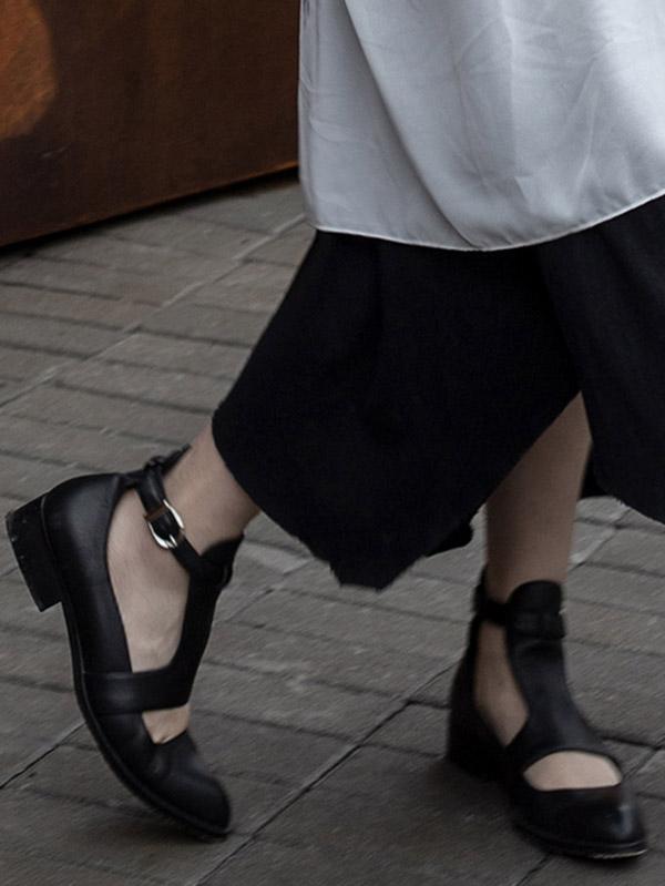 Original Black Leather Sandals