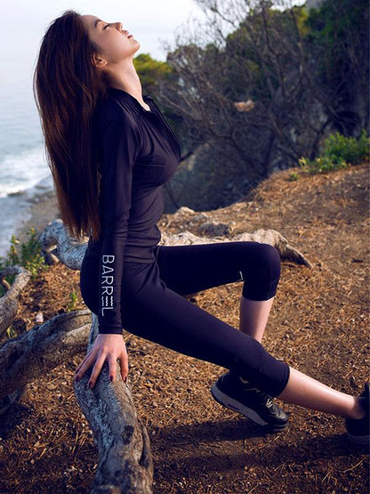 Long Sleeve Wrap Sport Jacket