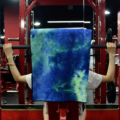 Sweat Anti-Slip Gym Pilates Portable Printing Sports Yoga Towel