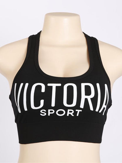 Printed Knitting Short Tee&Tank