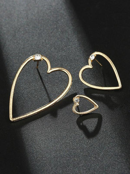 3PCS Alloy Earring Accessories