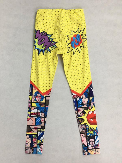 Fashion Floral Printed Fitness Yoga Legging