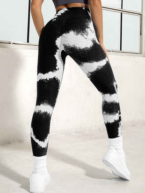 High-Waist Hip-Lifting Sports Fitness Leggings
