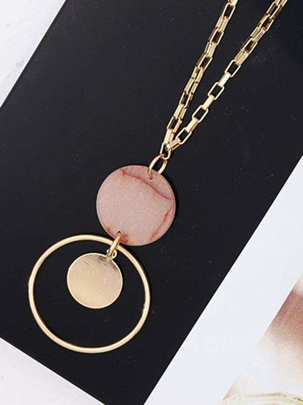 Simple Rings Necklace