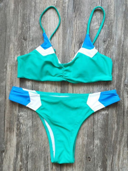 Spaghetti Straps Bikinis Swimwear