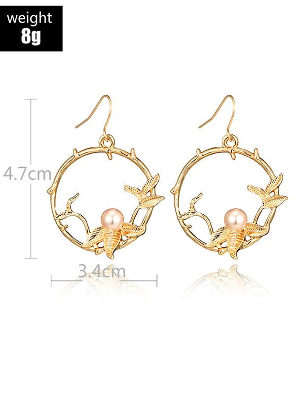 Fashion Simple Alloy Earrings Accessories