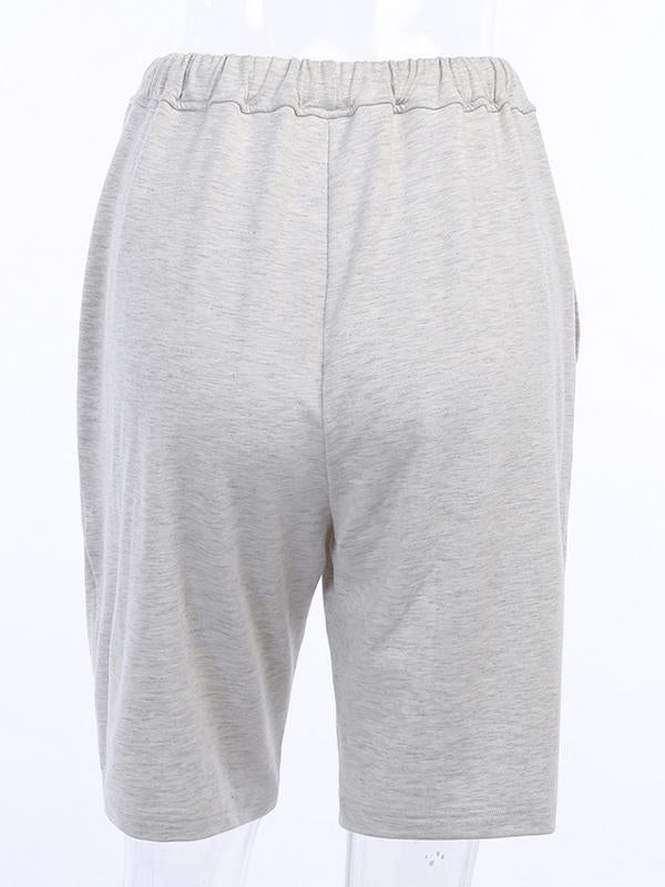 Fashion Letters Printed Shorts Bottoms