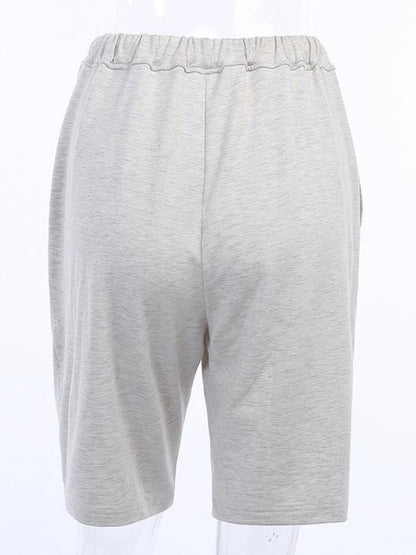 Fashion Letters Printed Shorts Bottoms