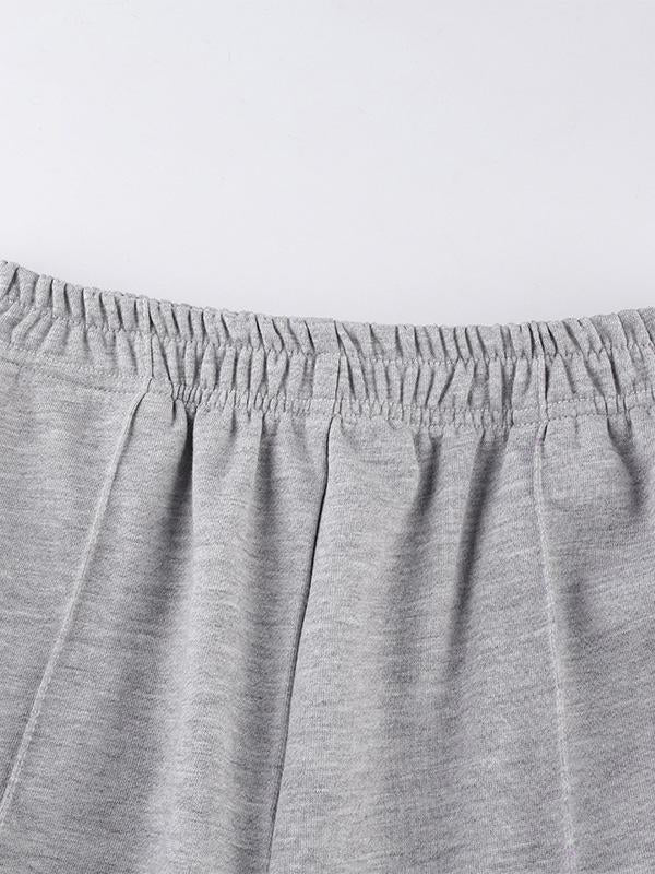 Leisure Female Elastic Track Pants
