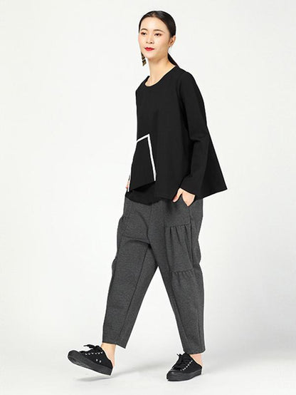Casual Ruffled Split-joint Pants