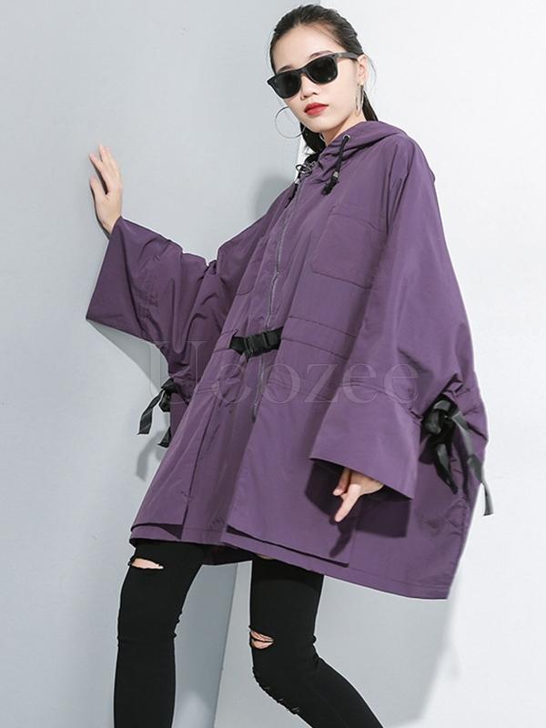 Super Loose Lace-up Outwear