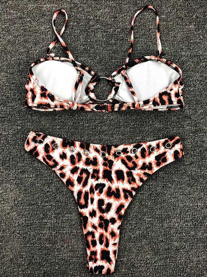 Sexy Leopard Print Bikini